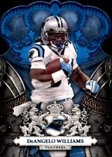 2010 Panini Crown Royale BLUE #13 DeAngelo Williams SERIAL #45/100 PANTHERS