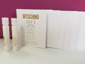 14 Moschino Toy 2  EDP  .03oz Spray Vial New on Card   Pack of 14  NEW - Picture 1 of 2