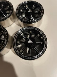 NHX 1/10 RC 1.9 Rims Aluminum 12mm Radio Control Car Truck Crawler Wheels Tires - Picture 1 of 11