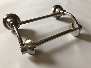 Rohl Perrin & Rowe Toilet Paper Holder With Swinging Arm Satin Nickel 