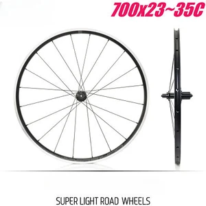 Ultralight 700C Road Bicycle Wheelset 120HD Freehub System 23C-35C Rim Brake - Picture 1 of 30