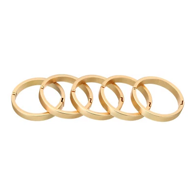 Anillos de encuadernación de 34 mm/1,3 pulgadas, 5 piezas anillos de papel anillos de libro anillos de encuadernación de hojas sueltas Foto 1 de 4