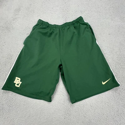 Pantalones Cortos Baylor Bears Adulto Medio Verde NIKE Fútbol Poli Bolsillos Baloncesto L Foto 1 de 4