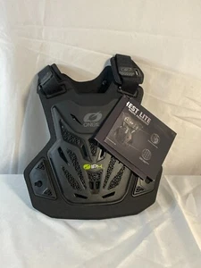 O'Neal Youth Black Adjustable Off Road Chest Protector One Size - Picture 1 of 12