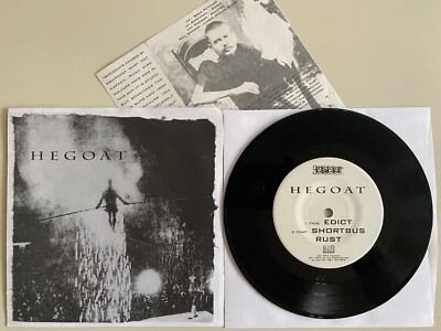 Hegoat Edict 7” Allied Recordings 1995 Groove God Finding Tools Foto 1 de 2