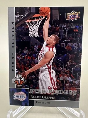 Блейк Гриффин 2009-10 Upper Deck первое издание дебютант No17 - почти как новый/как новый - Clippers - Изображение 1 из 2