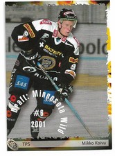 2002-03 Finnish League Cardset #197 Mikko Koivu (Minnesota Wild)