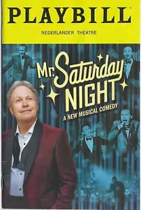 Mr. Saturday Night Billy Crystal Broadway 2022 Playbilly - Imagen 1 de 2