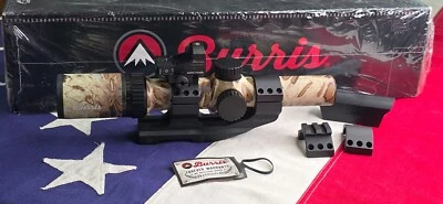 Burris MTAC 1-4x24mm Rifle Scope #200467 P.E.P.R. Fastfire 3 Illum. Reticle 30mm - Image 1 of 4