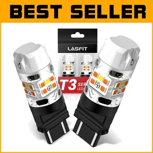 Universal Fit 3157 LED Switchback Lights - Dual Color Amber/White, Easy Install - Picture 1 of 11