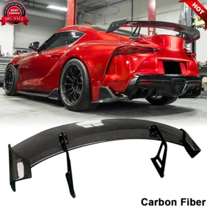 For Toyota GR86 Subaru BRZ 2022-2023 REAL CARBON Rear Trunk Spoiler Racing Wing - Foto 1 di 12