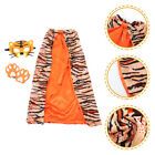  Tiger Mask Party Costumes for Kids Animal Favors Jungle Child Clothing Set