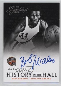 2013-14 Panini Signatures History of the Hall Auto /75 Bob McAdoo #6 Auto HOF