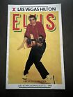 Elvis Memorabilia Extra Rare Las Vegas  Hilton 1975 Dec 2-15 Musical 1989