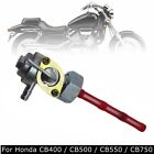 Convenient Fuel Tank Switch Valve For For Honda Cb750 Cb550 Cb400 Red Color