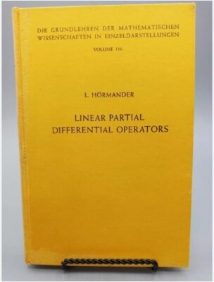Linear Partial Differential Operators ~ Dr. L...