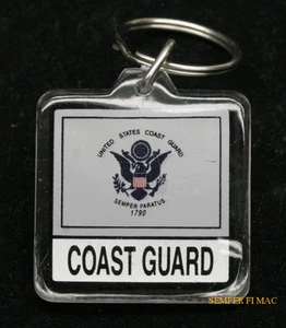 US KÜSTENWACHE SCHLÜSSELANHÄNGER VETERAN PIN UP SOLDAT ABSCHLUSS FÖRDERUNG GESCHENK MAMA PAPA - Bild 1 von 12