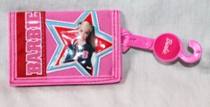 NEW WITH TAG 2002 MATTEL VINTAGE BARBIE TRIFOLD KIDS COIN WALLET PYRAMID - Picture 1 of 2