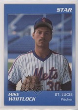 1989 Star St Lucie Mets Mike Whitlock #24