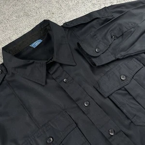 Propper Tactical Utility Langarm Hemd Herren 2XL Knopfleiste belüftet schwarz 89706 - Bild 1 von 11