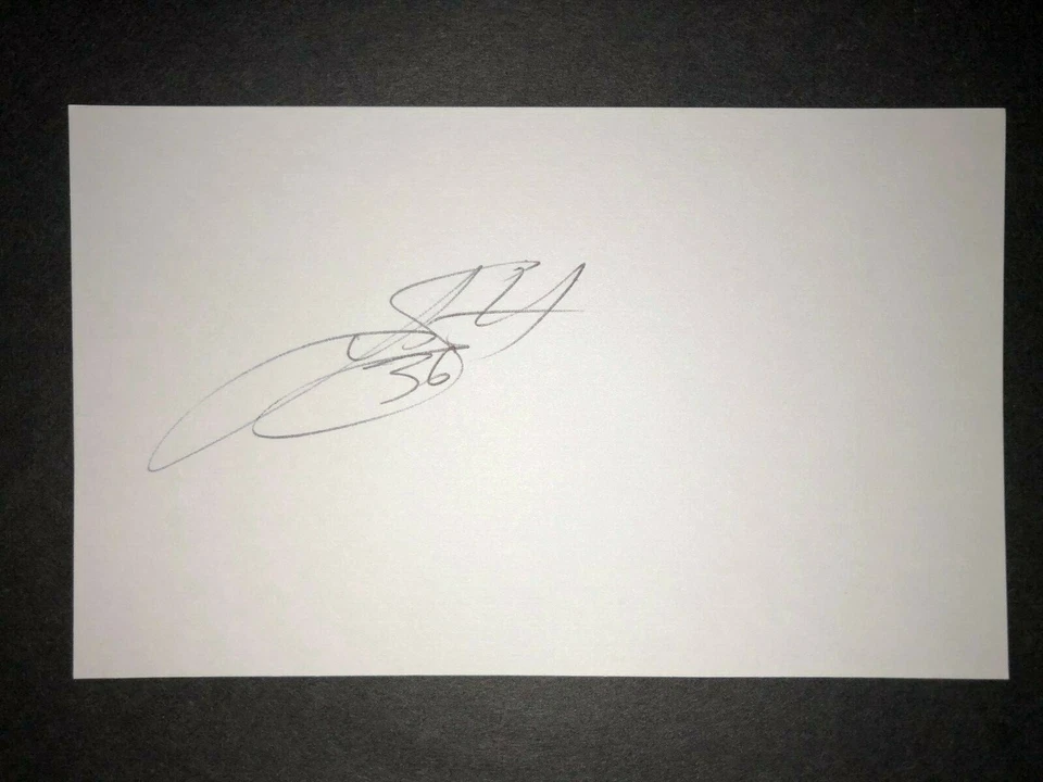 Tarjeta firmada de Indians 2005: Luke Scott 3x5 Foto 1 de 1