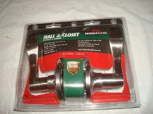 Design House 727941 Stratford 6-Way Latch Passage Door Knob, Satin Nickel - Picture 1 of 4