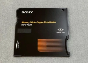 Sony MSAC-FD2M Memory Stick Floppy Disk Adapter w/Driver Software Japan Used - Picture 1 of 2