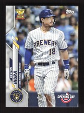 2020 Topps Opening Day   Keston Hiura #61 Milwaukee Brewers