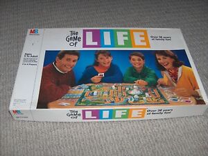 Vintage 1991 Classic The Game Of Life Board Game Milton Bradley Complete   GDBX