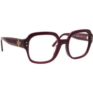 Tory Burch Women's Sunglasses Frame Only TY 7143U 1880/75 Oxblood Square 56 mm - Picture 1 of 6