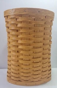 Krasco Woven Plastic Umbrella Basket Made Of Recycled Milk Jugs 12"W  X 18"H - Picture 1 of 5