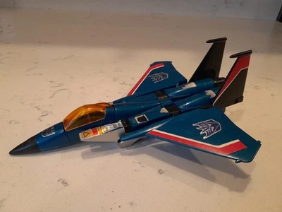 Thundercracker 1985 Vintage Hasbro G1 Transformers F-15 Fighter Action Figure - Image 1 of 4