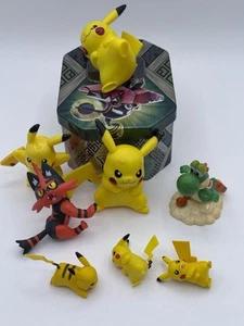 Lot of 7 Pokemon Figures - Pikachu - Torracat & Yoshi From Super Nintendo - Picture 1 of 5