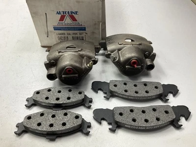 Reman. 前刹车卡钳带垫 - 缺少导针螺栓 — 第 1/4 张图片