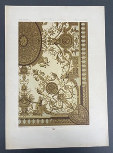 Racinet, L' Ornement Policromado, Arte Decorativo, Siecle 17 - Imagen 1 de 1