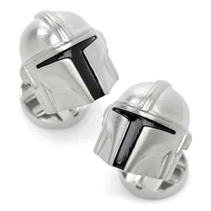 Star Wars Mandalorian 3D Cufflinks - Picture 1 of 5