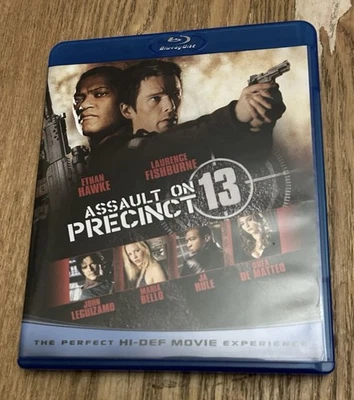 Assault on Precinct 13 (Blu-ray, 2005) remake, Ethan Hawke, Laurence Fishburne - Image 1 of 3