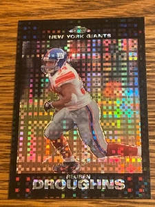 Topps Chrome X Refractor #68 2007 Reuben Droughns Giants Browns - Imagen 1 de 2