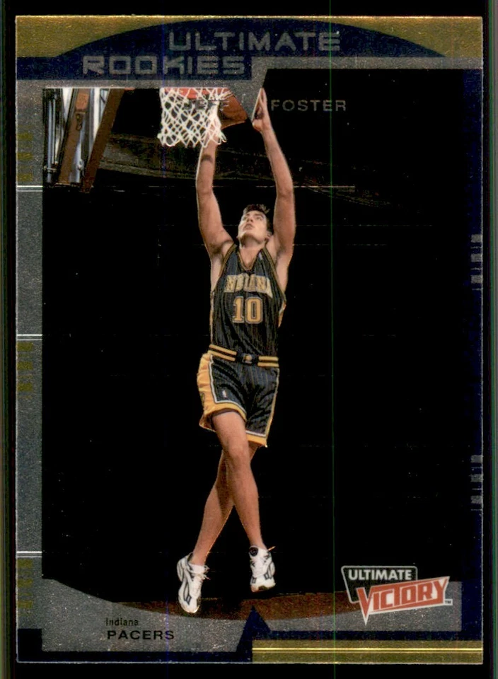 1999-00 Ultimate Victory #140 Jeff Foster RC Rookie Indiana Pacers - Image 1 of 2