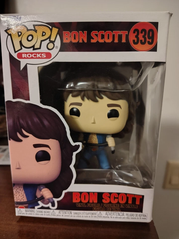 Funko Pop Rocks AC/DC Bon Scott #339 - Image 1 of 1