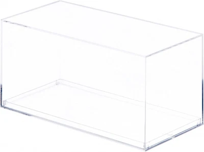Plastics 083C Clear Plastic Display Case for 1:32 Scale Cars, 8" W X 3.75" D X 3 - Image 1 of 4
