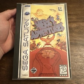 Herc's Adventures (Sega Saturn, 1997) Complete CIB - Tested - Authentic