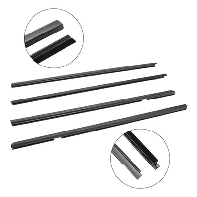 NEW 4PCS Outside Window Moulding Weatherstrip Fits for Honda Insight 10-14 Foto 1 de 4