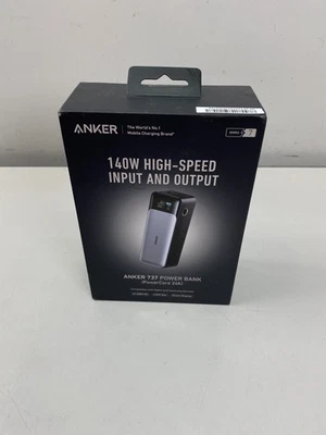 Anker - Banco de alimentación (24000 mAh, 140 W, 3 puertos) - Negro Foto 1 de 4