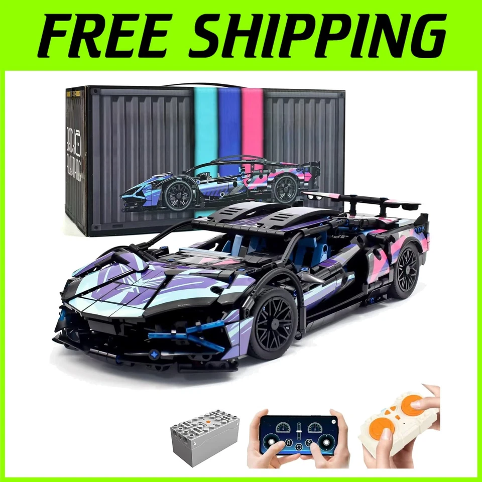 Technical Sports Racing Car Kit, Ideal Gift for Adults - Image 1 of 4