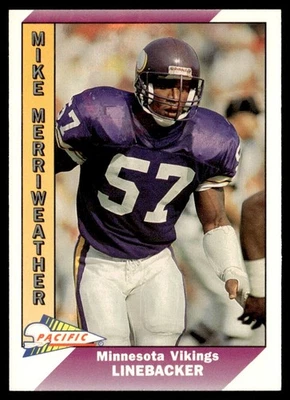 1991 Pacific Mike Merriweather Minnesota Vikings #294 - Image 1 of 2