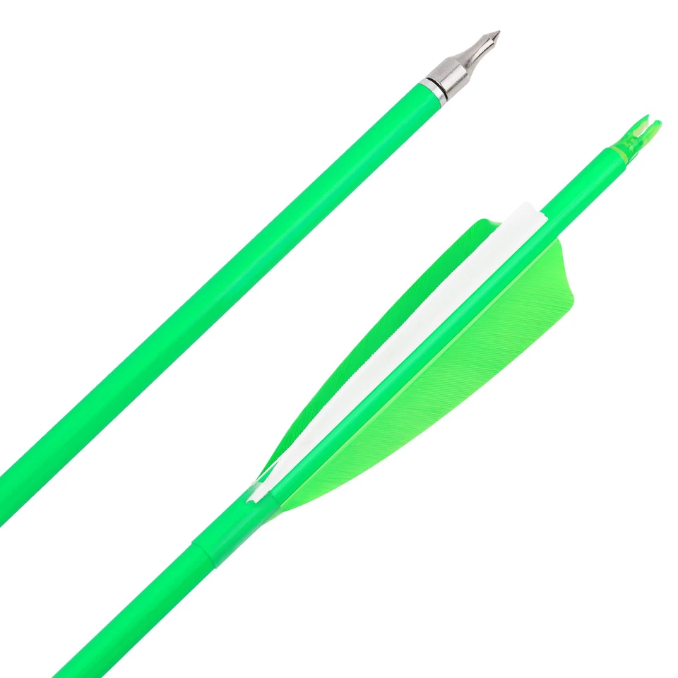 Archery Carbon Arrows 30" SP500 600 Feathers Recurve Compound Bow Target Hunting - Image 1 of 4