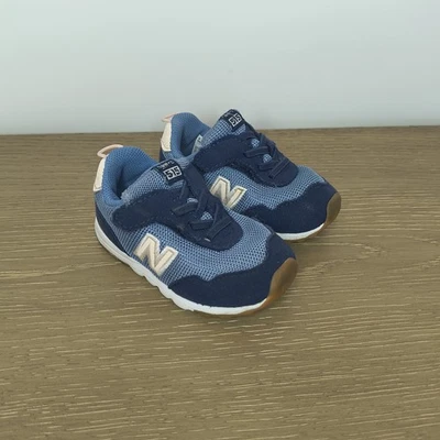 New Balance 515 Toddler Size 5C Slip On Hook & Loop Baby Shoes Blue - Image 1 of 4