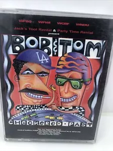 Checkered Past by Bob & Tom double Cassette tapes 1995. Vintage - Picture 1 of 11