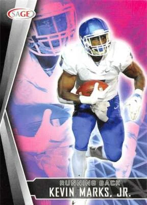 KEVIN MARKS, JR. RC 2022 Sage Low Series #34 ROOKIE/Pre-ROOKIE NFL  ID:32674 - Image 1 of 2